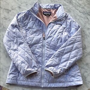 Patagonia Kids' Lavender Quilted Puffer Jacket